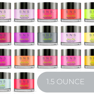  SNS Hawaii Collection - 1.5oz/ea (15 Colors): GC380 - GC400 by SNS sold by DTK Nail Supply