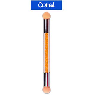Coral Two-Headed Sponge Pen by OTHER sold by DTK Nail Supply