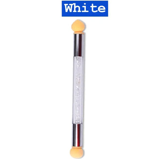 White Two-Headed Sponge Pen by OTHER sold by DTK Nail Supply