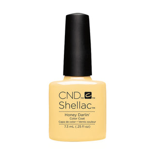  CND Shellac Gel Polish - 020CL Honey Darlin - Yellow Colors by CND sold by DTK Nail Supply