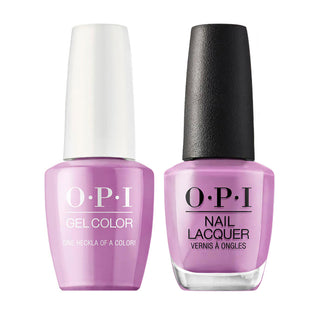 OPI Gel Nail Polish Duo - I62 One Heckla of a Color! - Purple Colors by OPI sold by DTK Nail Supply