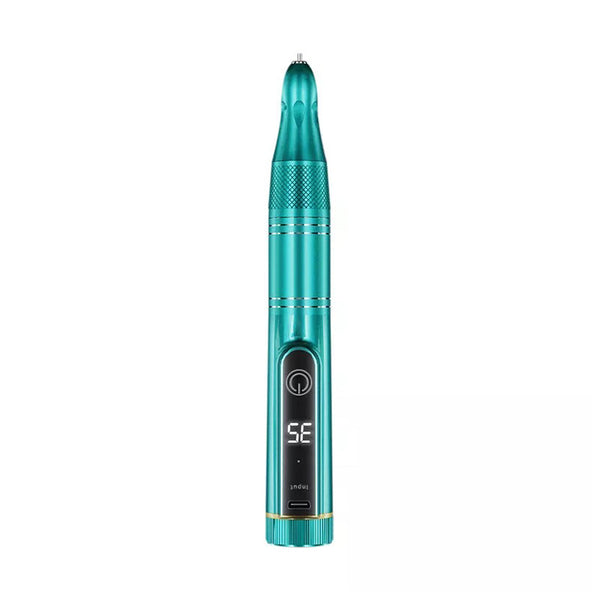 Portable Cordless Electric Nail Drill 35000RPM - Green by OTHER sold by DTK Nail Supply