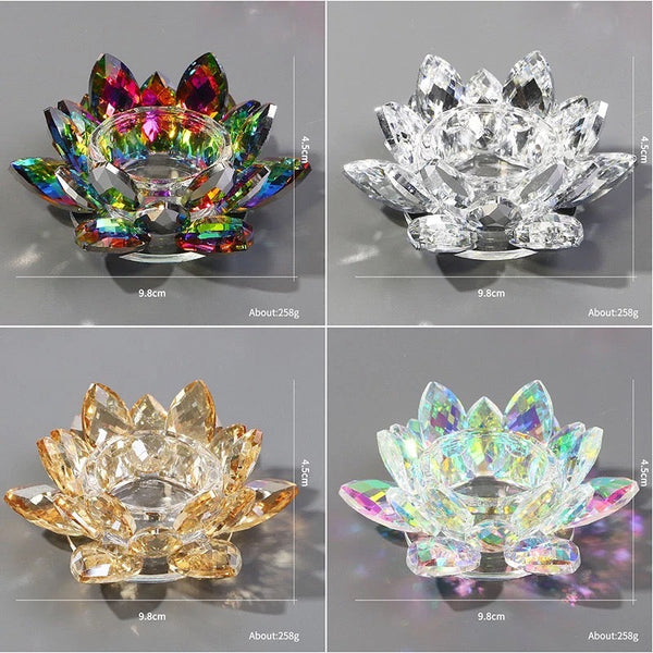 Crystal Lotus Flower Dappen Dish - Multicolor #3 by Other sold by DTK Nail Supply