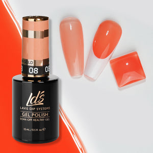 Jelly Gel Polish Colors - LDS 08 Imitation Gold - Nude Collection by LDS sold by DTK Nail Supply