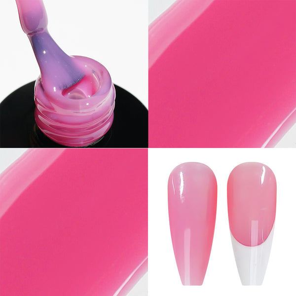 Jelly Gel Polish Colors - LDS 09 Burnt Plum - Nude Collection by LDS sold by DTK Nail Supply