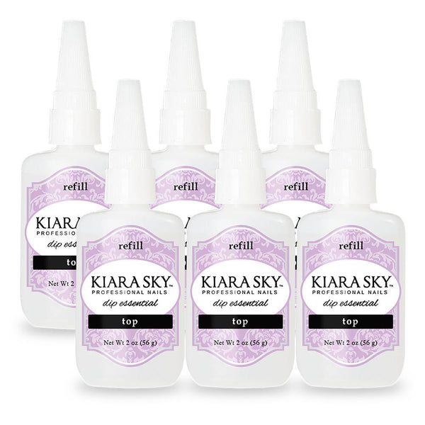 Kiara Sky Dipping Essential - Dip Top Kit - 2 oz by Kiara Sky sold by DTK Nail Supply