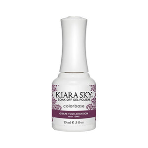Kiara Sky Gel Polish 445 - Grape Your Attention by Kiara Sky sold by DTK Nail Supply