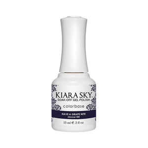 Kiara Sky Gel Polish 508 - Purple Colors - Have a Grape Nite by Kiara Sky sold by DTK Nail Supply