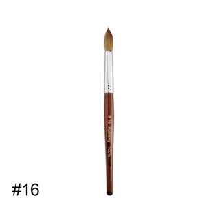  Kolinsky Acrylic Brush #16 by DND - Daisy Nail Designs sold by DTK Nail Supply