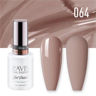  Lavis Gel Polish 064 - Brown Colors - Perfect S'mores by LAVIS NAILS sold by DTK Nail Supply