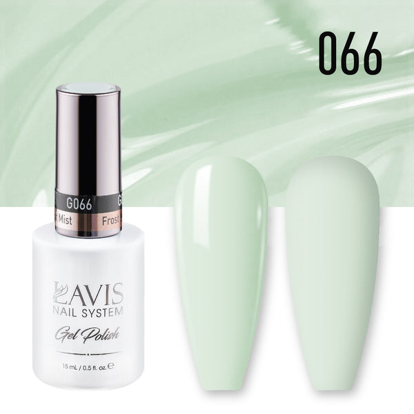 Lavis Gel Nail Polish Duo - 066 Frost Mist by LAVIS NAILS sold by DTK Nail Supply