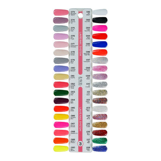  Lavis Gel Polish & Matching Nail Lacquer Duo Part 3: 073-108 (36 Colors) by LAVIS NAILS sold by DTK Nail Supply