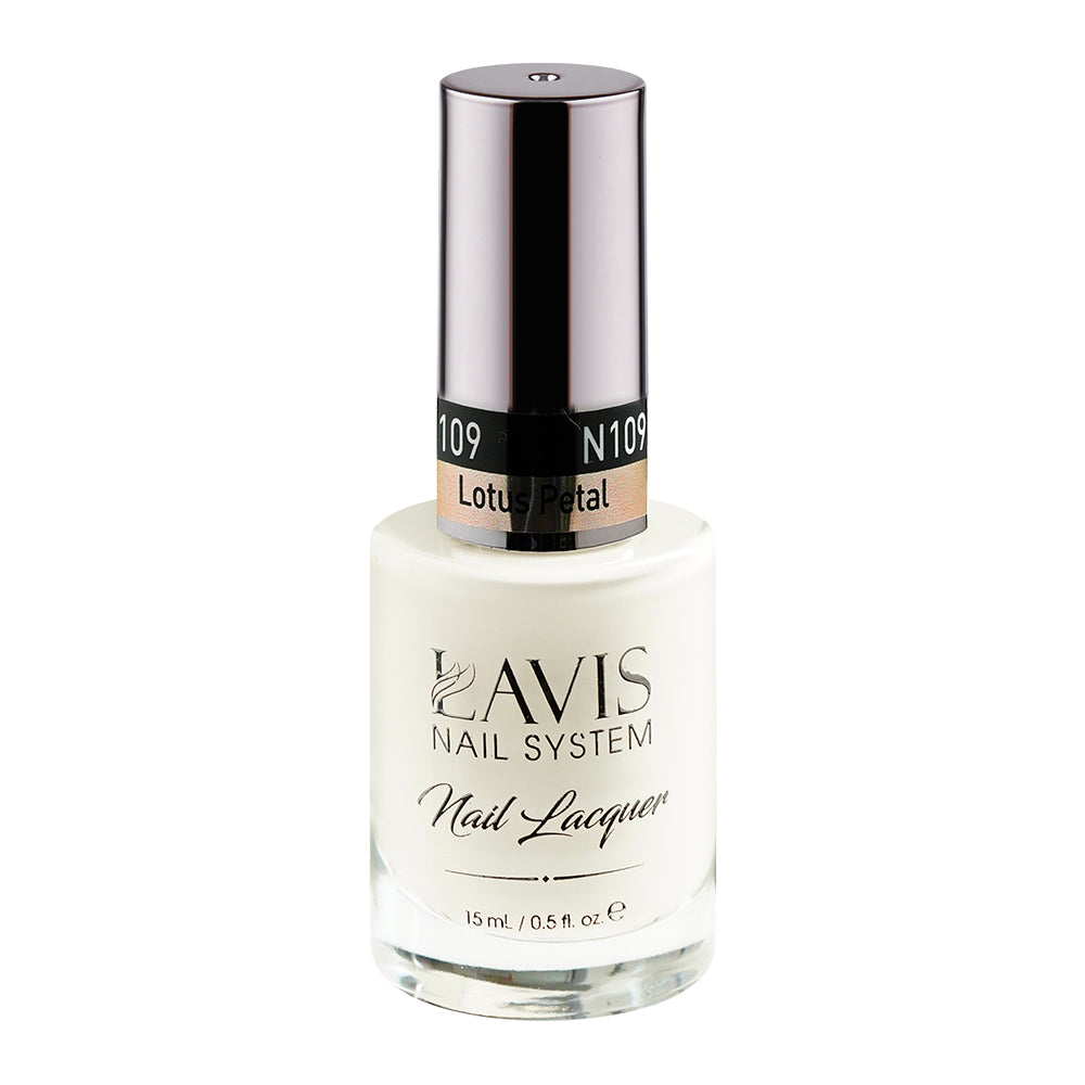 LAVIS Nail Lacquer - 109 Lotus Petal - 0.5oz by LAVIS NAILS sold by DTK Nail Supply