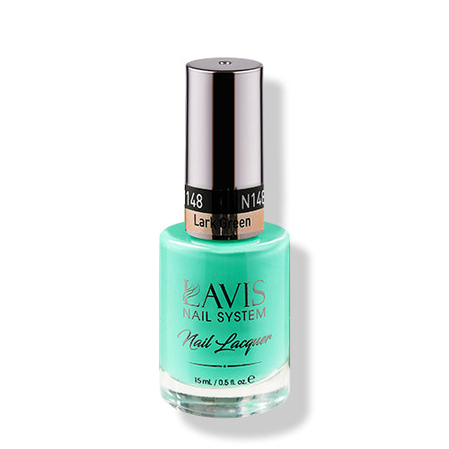 LAVIS Nail Lacquer - 148 Lark Green - 0.5oz by LAVIS NAILS sold by DTK Nail Supply