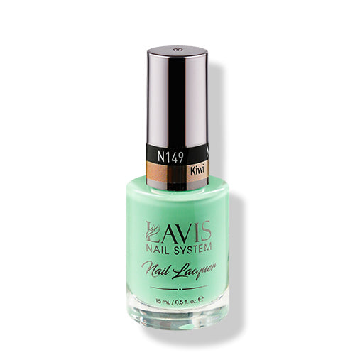 LAVIS Nail Lacquer - 149 Kiwi - 0.5oz by LAVIS NAILS sold by DTK Nail Supply