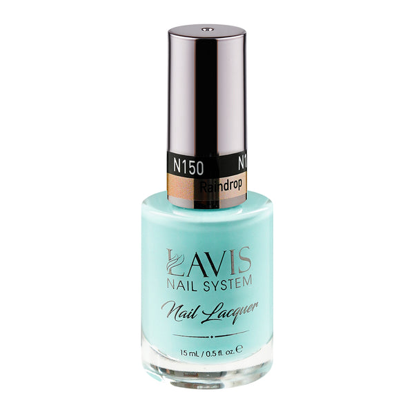 LAVIS Nail Lacquer - 150 Raindrop - 0.5oz by LAVIS NAILS sold by DTK Nail Supply