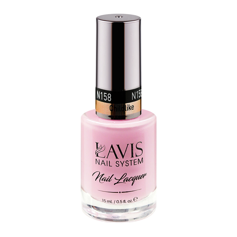 LAVIS Nail Lacquer - 158 Childlike - 0.5oz by LAVIS NAILS sold by DTK Nail Supply