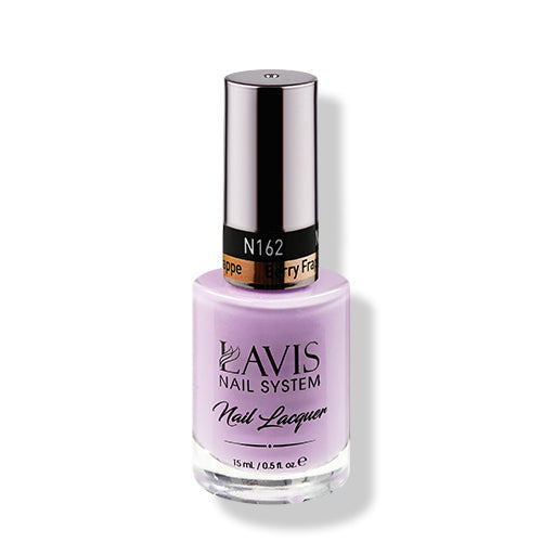 LAVIS Nail Lacquer - 162 Berry Frappe - 0.5oz by LAVIS NAILS sold by DTK Nail Supply