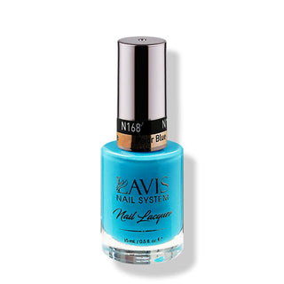  LAVIS Nail Lacquer - 168 Major Blue - 0.5oz by LAVIS NAILS sold by DTK Nail Supply