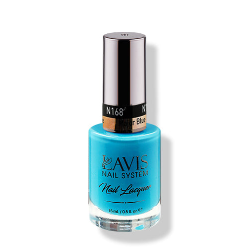 LAVIS Nail Lacquer - 168 Major Blue - 0.5oz by LAVIS NAILS sold by DTK Nail Supply