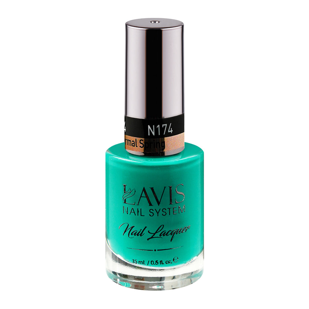 LAVIS Nail Lacquer - 174 Thermal Spring - 0.5oz by LAVIS NAILS sold by DTK Nail Supply