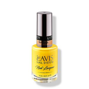LAVIS Nail Lacquer - 177 Goldfinch - 0.5oz by LAVIS NAILS sold by DTK Nail Supply