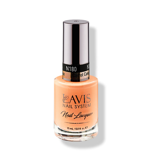 LAVIS Nail Lacquer - 180 Carrot Cake - 0.5oz by LAVIS NAILS sold by DTK Nail Supply