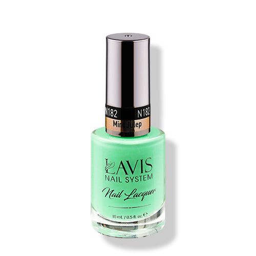 LAVIS Nail Lacquer - 182 Mint Julep - 0.5oz by LAVIS NAILS sold by DTK Nail Supply