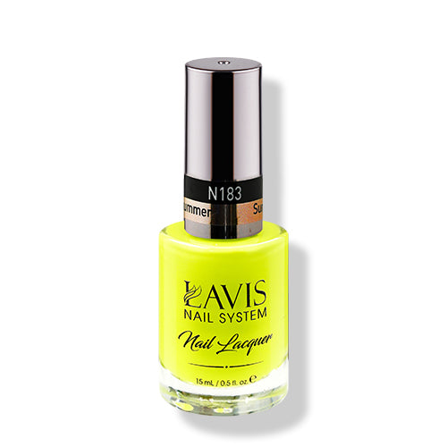 LAVIS Nail Lacquer - 183 Summer - 0.5oz by LAVIS NAILS sold by DTK Nail Supply