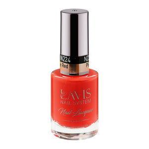LAVIS Nail Lacquer - 224 Pomegranate Red - 0.5oz by LAVIS NAILS sold by DTK Nail Supply