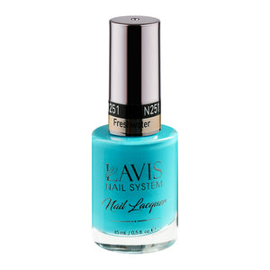 LAVIS Nail Lacquer - 251 (Ver 2) Fresh Water - 0.5oz by LAVIS NAILS sold by DTK Nail Supply