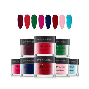 LDS Christmas Collection 1.5oz/ea - 013, 140, 141, 139, 138, 137, 145, 144 by LDS sold by DTK Nail Supply