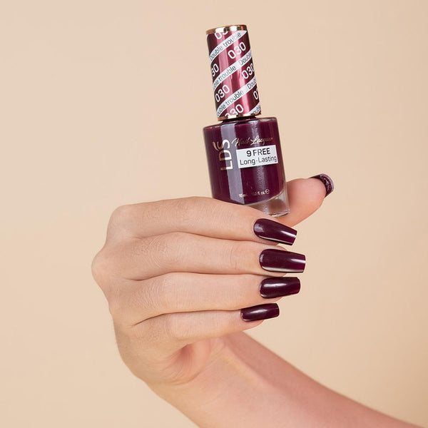 LDS Gel Nail Polish Duo - 030 Red Colors - Double Trouble by LDS sold by DTK Nail Supply