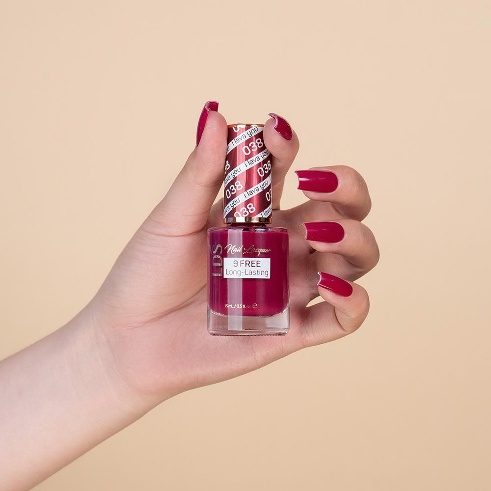 LDS 3 in 1 - 038 I Lava You - Dip, Gel & Lacquer Matching by LDS sold by DTK Nail Supply