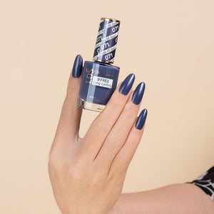 LDS Gel Nail Polish Duo - 071 Blue Colors - Dusk Till Dawn by LDS sold by DTK Nail Supply