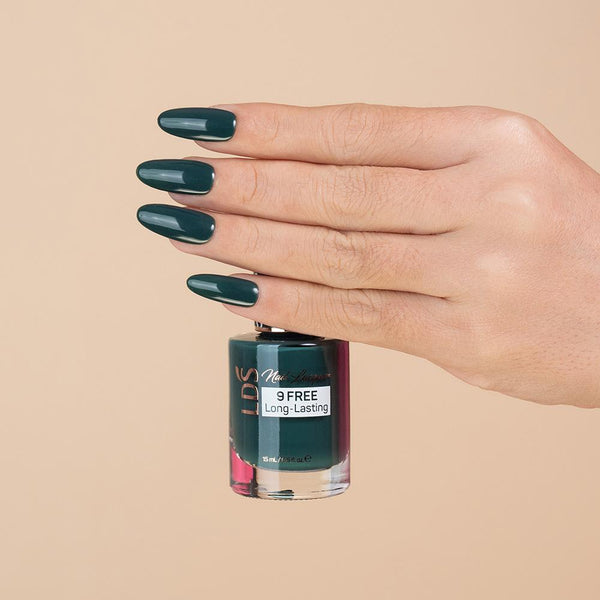 LDS Gel Nail Polish Duo - 072 Green Colors - Greenery by LDS sold by DTK Nail Supply