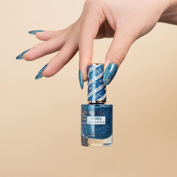 LDS Gel Nail Polish Duo - 161 Life Is Lit by LDS sold by DTK Nail Supply