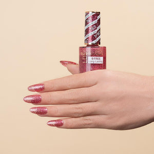LDS Gel Nail Polish Duo - 167 Glitter Colors - Close To You by LDS sold by DTK Nail Supply