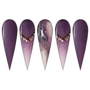 LDS Dipping Powder Nail - 095 Smoked Purple by LDS sold by DTK Nail Supply