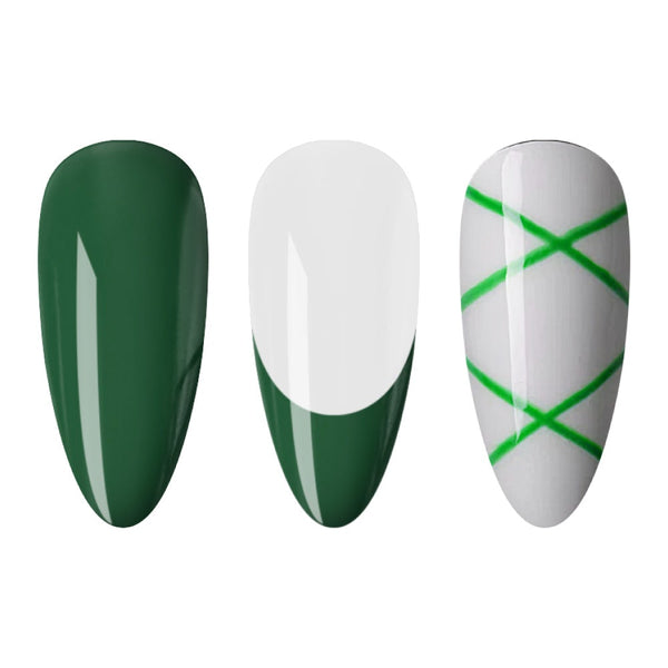 LDS Gel Polish Nail Art Liner - Pine Green 11 (ver 2)