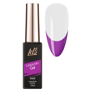  LDS Gel Polish Nail Art Liner - Neon Purple 08 (ver 2) by LDS sold by DTK Nail Supply