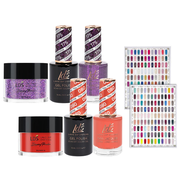 LDS One Line 3-in-1 1 oz (165 colors) by LDS sold by DTK Nail Supply