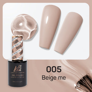 LDS Gel Nail Polish Duo - 005 Beige Me by LDS sold by DTK Nail Supply