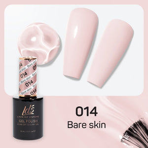 LDS Hema Free Gel Polish 014 - Bare Skin by LDS HEMA FREE GEL POLISH sold by DTK Nail Supply