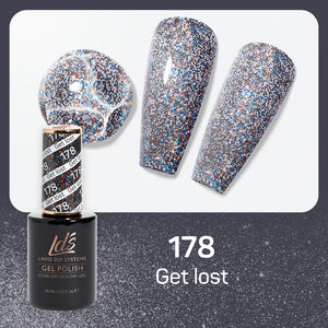 LDS Hema Free Gel Polish 178 - Get Lost by LDS HEMA FREE GEL POLISH sold by DTK Nail Supply