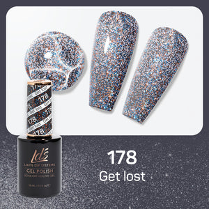 LDS Gel Nail Polish Duo - 178 Get Lost by LDS sold by DTK Nail Supply