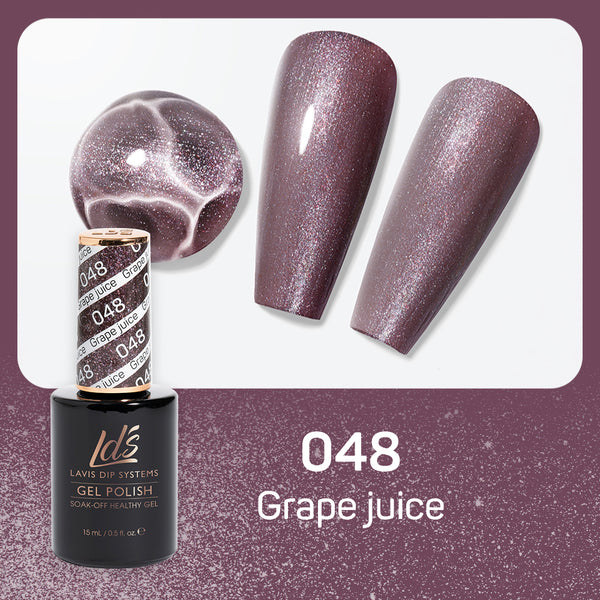 LDS Gel Nail Polish Duo - 048 Grape Juice by LDS sold by DTK Nail Supply