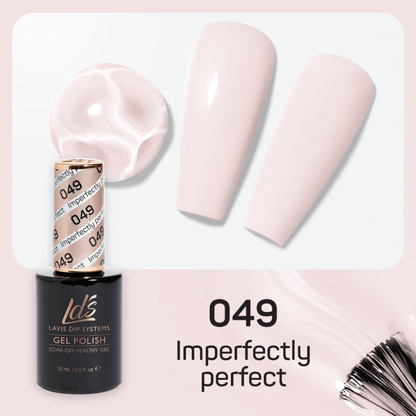 LDS Hema Free Gel Polish 049 - Imperfectly Perfect by LDS HEMA FREE GEL POLISH sold by DTK Nail Supply