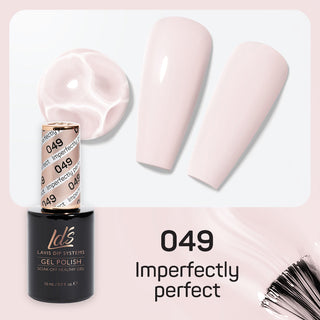  LDS Gel Polish 049 - Neutral, Beige Colors - Imperfectly Perfect by LDS sold by DTK Nail Supply