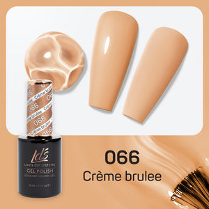 LDS Hema Free Gel Polish 066 - Crème Brulee by LDS HEMA FREE GEL POLISH sold by DTK Nail Supply